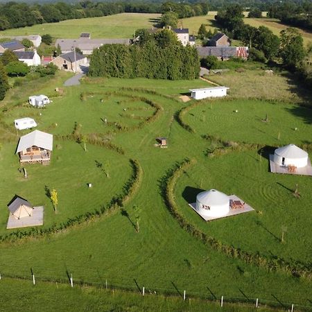 Camping A La Ferme - Hebergements Insolites Cerisy-la-Foret Extérieur photo