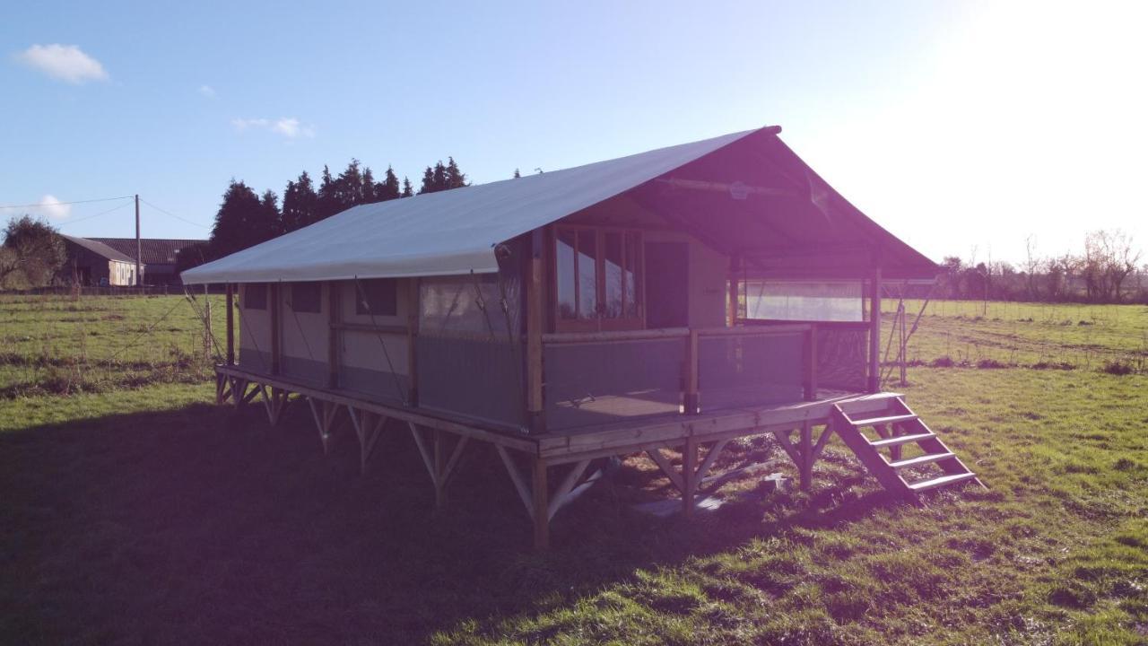 Camping A La Ferme - Hebergements Insolites Cerisy-la-Foret Extérieur photo