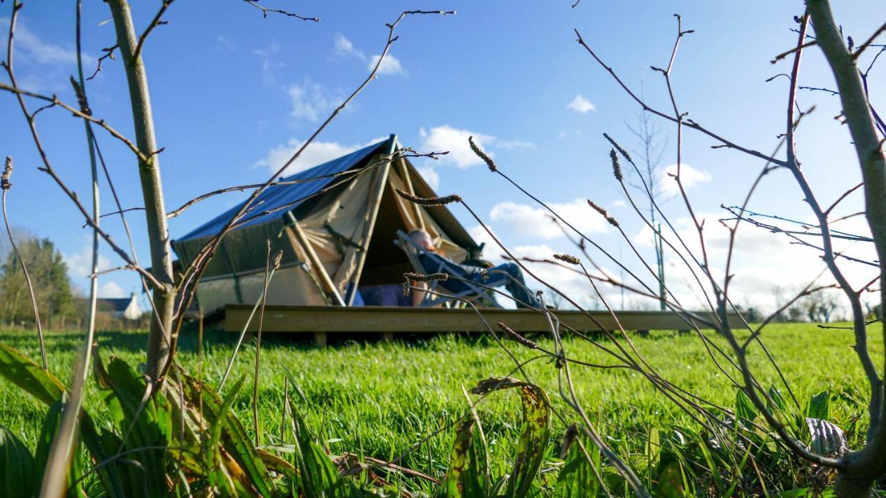 Camping A La Ferme - Hebergements Insolites Cerisy-la-Foret Extérieur photo